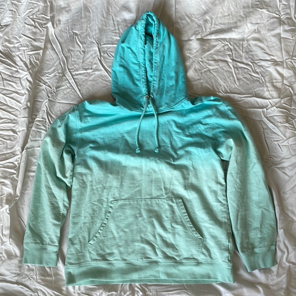 Target brand blue green ombré hoodie
